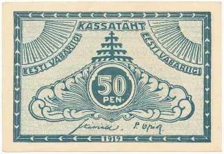 Estonia 50 Penni, 1919 image