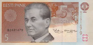 Estonia 5 Krooni, 1994 image