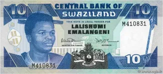 Eswatini 10 Emalangeni, 1992 image