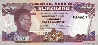 Eswatini 20 Emalangeni, 1992 image