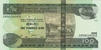 Ethiopia 100 Birr, 2011 image