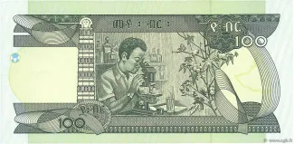 Ethiopia 100 Birr, 2000 reverse