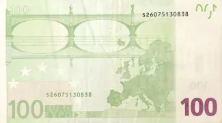 Eurozone 100 Euros, 2002 reverse