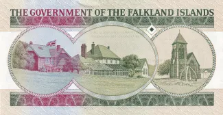 Falkland Islands 10 Pounds - Elizabeth II, 2011 reverse