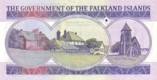 Falkland Islands 1 Pound - Elizabeth II, 1984 reverse