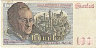 Federal Republic of Germany 100 Mark, 1948 reverse