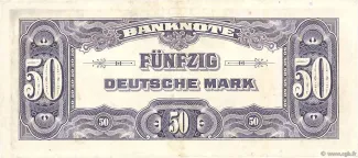 Federal Republic of Germany 50 Mark, 1948 reverse