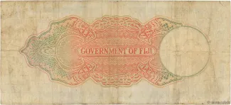 Fiji 1 Pound - George VI, 1937-1940 reverse