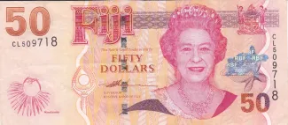 Fiji 50 Dollars - Elizabeth II, 2007 obverse