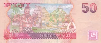 Fiji 50 Dollars - Elizabeth II, 2007 reverse