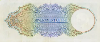 Fiji 5 Shillings - George V, 1934-1935 reverse