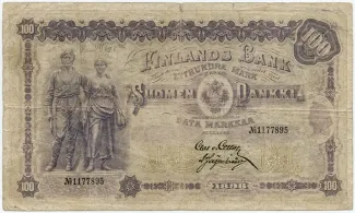 Finland 100 Markkaa, 1898 image