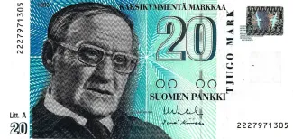 Finland 20 Markkaa, 1993 image