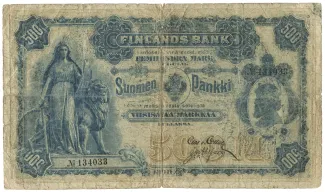 Finland 500 Markkaa, 1898 image