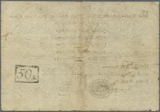 Finland 50 Kopecks, 1813 reverse