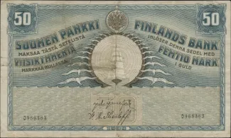 Finland 50 Markkaa, 1909 image