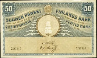 Finland 50 Markkaa, 1918 image