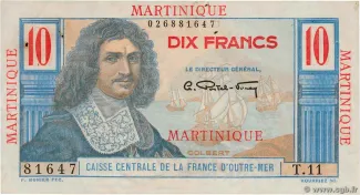 Martinique 10 Francs, 1947 image