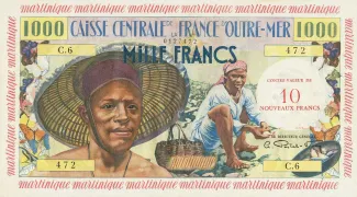 Martinique 10 New, 1960 image
