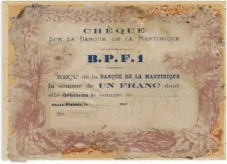 Martinique 1 Franc, 1870 image