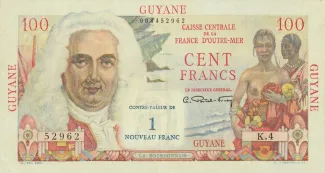 French Guiana 1 New, 1961 image