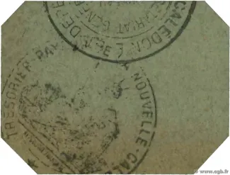 New Caledonia 50 Centimes, 1920-1923 reverse