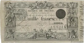 France 1.000 Francs, 1858 image
