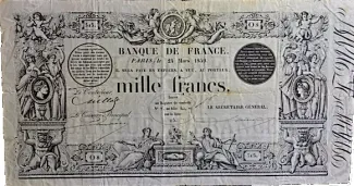 France 1.000 Francs, 1862 image