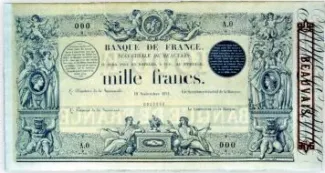 France 1.000 Francs, 1868 image