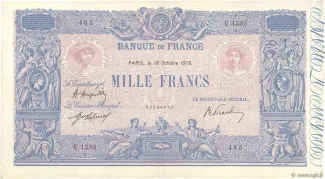 France 1.000 Francs, 1926 image
