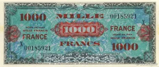 France 1.000 Francs, 1945 image