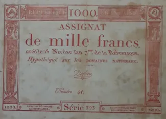 France 1.000 Francs, 1795 image
