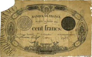 France 100 Francs, 1856 image