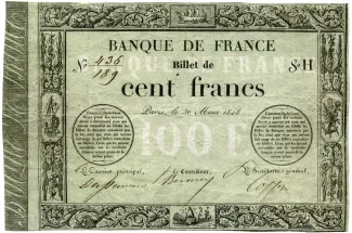 France 100 Francs, 1848 image