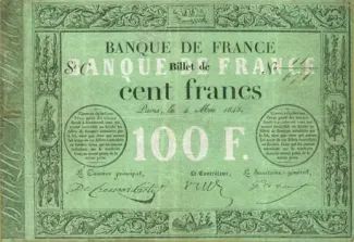 France 100 Francs, 1848 image