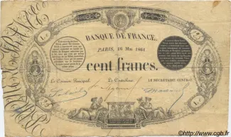 France 100 Francs, 1861 image