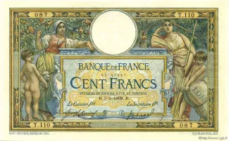 France 100 Francs, 1909 image