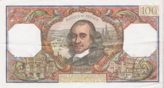 France 100 Francs, 1964-1979 reverse