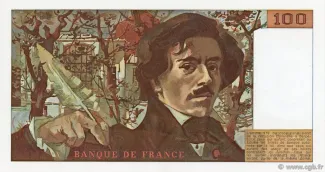 France 100 Francs, 1978 reverse