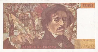 France 100 Francs, 1990-1993 reverse