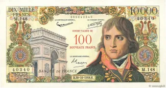 France 100 NF, 1958 image