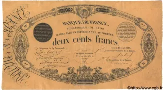France 200 Francs, 1850 image