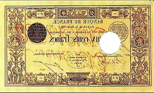 France 200 Francs, 1848 reverse