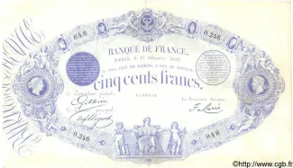 France 500 Francs, 1887 image