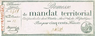 France 500 Francs, 1796 image