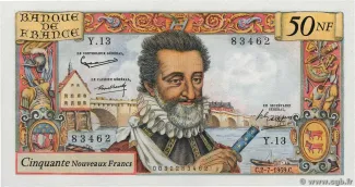 France 50 Nouveaux, 1962 image