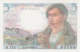France 5 Francs, 1947 image