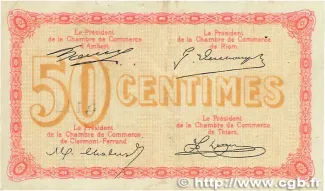 French notgeld 50 Centimes, 1918 reverse