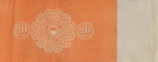 Fribourg 20 Francs, 1874 reverse