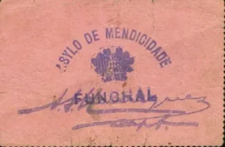 Funchal, District of 1 Centavo, 1917 reverse